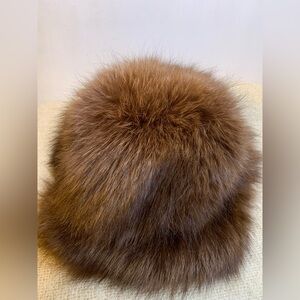 Bonwit Teller Drene of New York animal soft hat